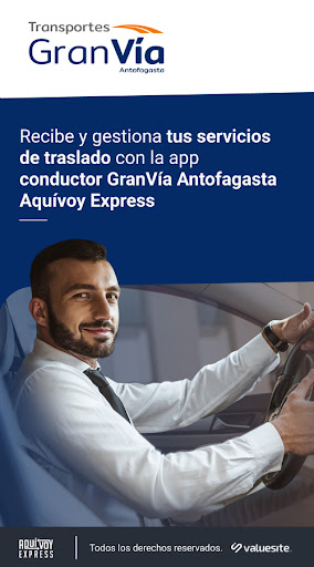 Android application GranVía Conductor Aquívoy screenshort