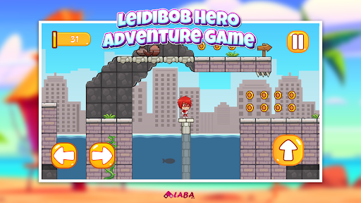 Android application Leidibob Hero: Adventure Game screenshort