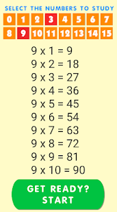 Multiplication tables 1 to 100 offline 5.5 screenshots 3