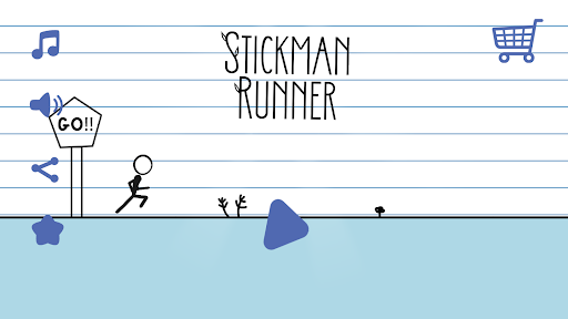 Stickman Runner Screen 2
