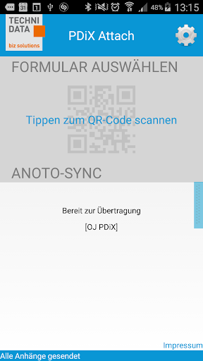PDiX Attach Screen 2
