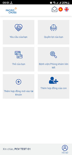 Health Insure Pacific Cross VN Screen 2