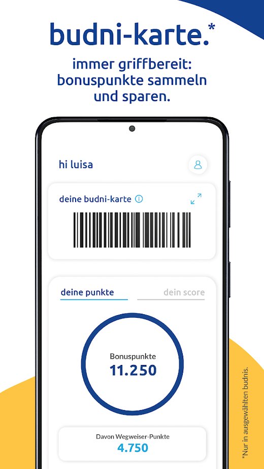 Android application BUDNI - Dein Drogeriemarkt screenshot