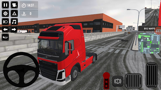 Truck Simulator Snow Roads Mod Apk