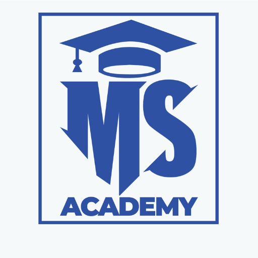 M S Academy logo