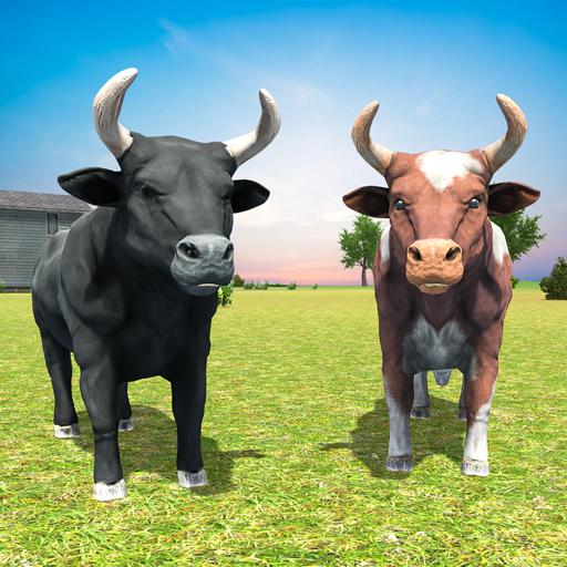 Angry Bull Family Survival 3D logo