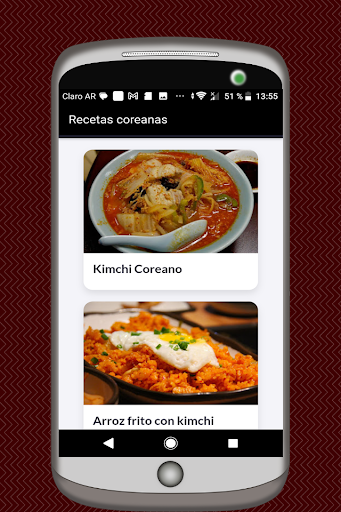 Recetas Coreanas en Español Screenshot 2 - AppWisp.com