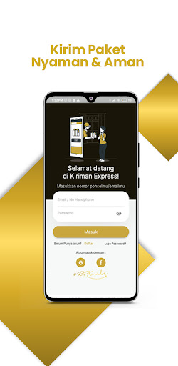 Android application Kiriman Express (RPX Superapp) screenshort