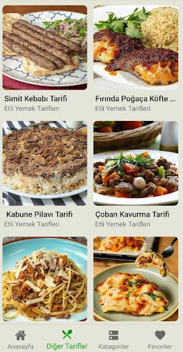 Etli Yemek Tarifleri