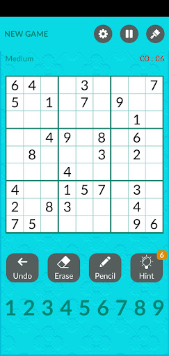 Classic Sudoku Screen 3