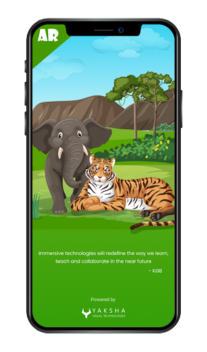 Android application Animal AR screenshort