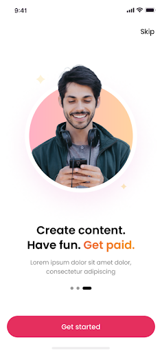 Android application Investo Social screenshort