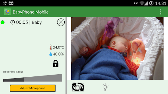 Скачать BabyPhone Mobile: Baby Monitor Онлайн бесплатно на Андроид