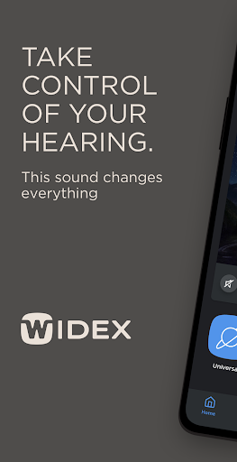 Android application WIDEX MOMENT screenshort
