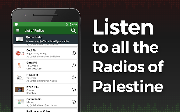 Radio Palestine - 2 - (Android)