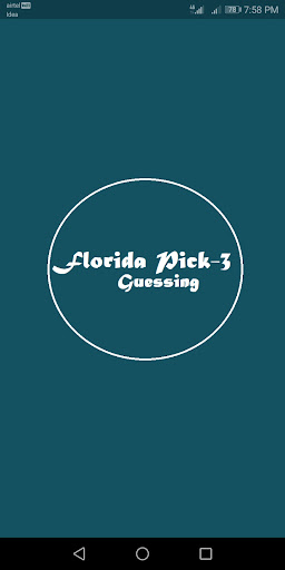 Android application Florida Lottery Pick 3 Predict screenshort