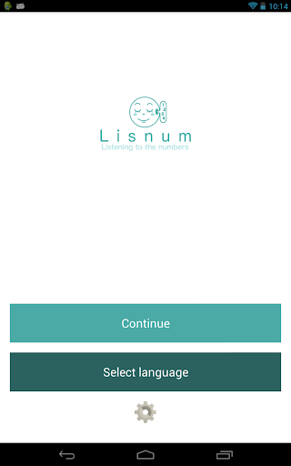 Listening to numbers! Lisnum Screen 3