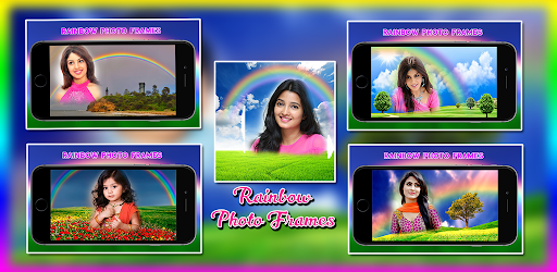 Rainbow Photo Frames