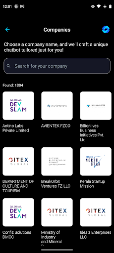 Metadialog Gitex Screen 2