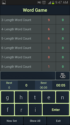 Word Making Game - Board Game - Screenshot 2