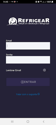 Android application Refrigear screenshort