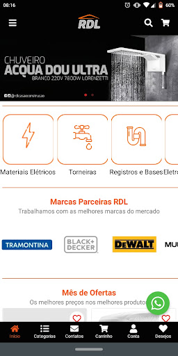 Android application RDL Casa e Construção screenshort