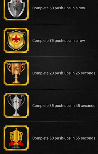 Push-ups Trainer Screen 3