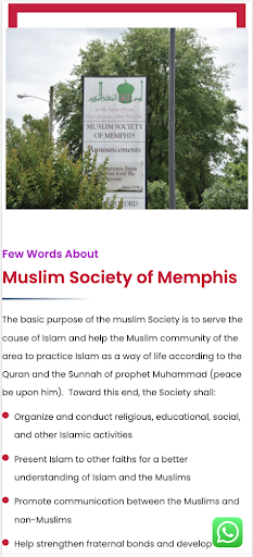 Muslim Society Of Memphis Screen 3