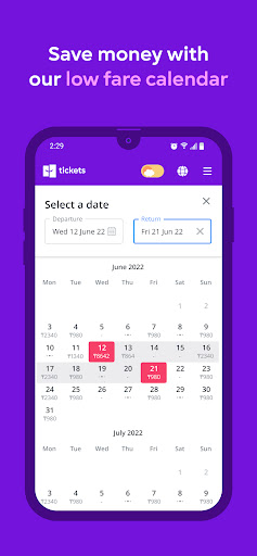 Tickets.kz: Air & train travel Screen 3