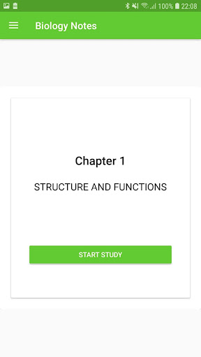 Biology Notes Offline Screen 2