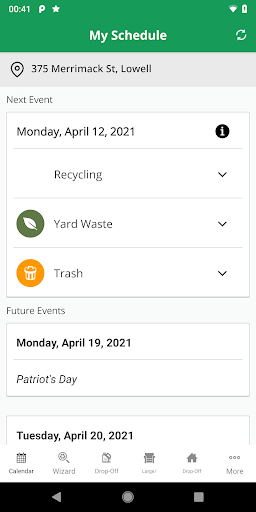 LowellRecycle Screen 3