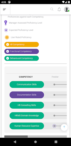 Android application VTalent screenshort