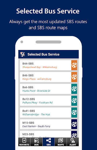 NYC Bus Time Transit Screen 2