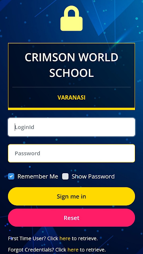 Android application CRIMSON WORLD SCHOOL, VARANASI screenshort