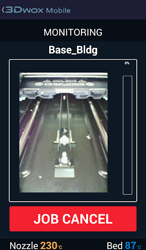Sindoh 3DWOX Mobile Screen 2