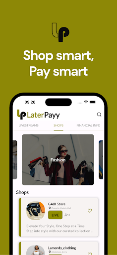 Android application LaterPayy screenshort
