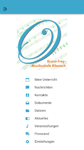 Android application Musikschule Biberach screenshort