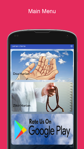 Android application Himpunan Doa Harian screenshort