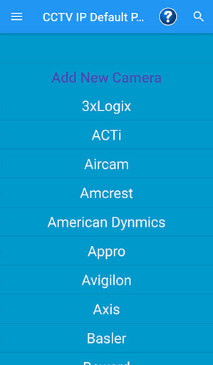 Aperçu de l'application