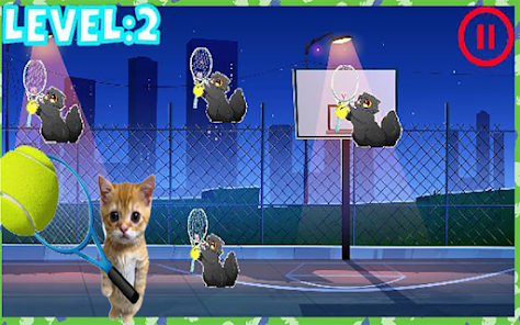 Cat tennis - Tater tot racket 1.36 APK + Mod (Unlimited money) إلى عن على ذكري المظهر