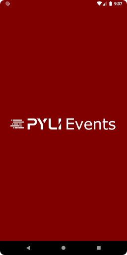 Android application PYLI Events screenshort