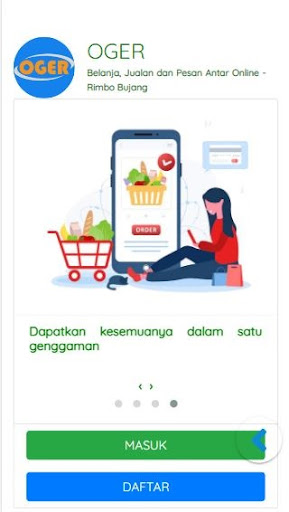 Android application Oger screenshort