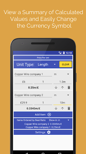 Price Per Unit Screen 2