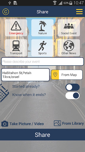 TripLights Screen 2