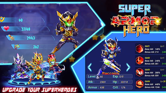 Superhero Armor Premium Screenshot