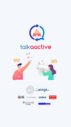 Android application talkAACtive screenshort