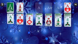 screenshot of Christmas Solitaire