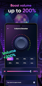 Equalizer Volume Bass Booster