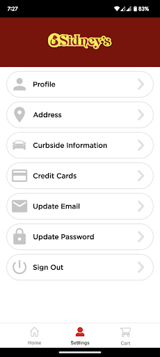 Screenshot of Sidney’s