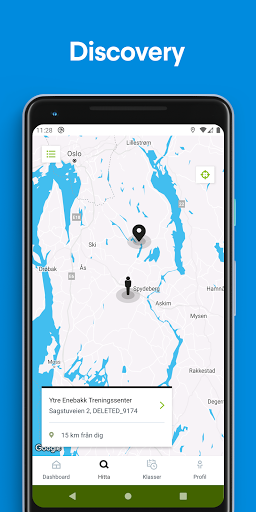 Ytre Enebakk Treninggssenter ekran görüntüsü